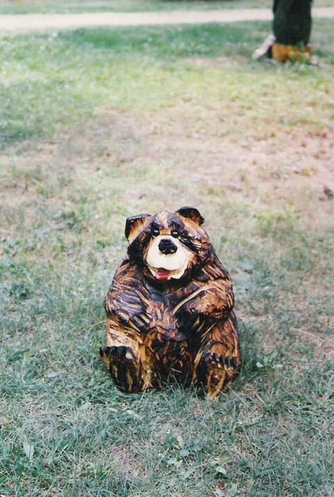 Small Sitting Bear